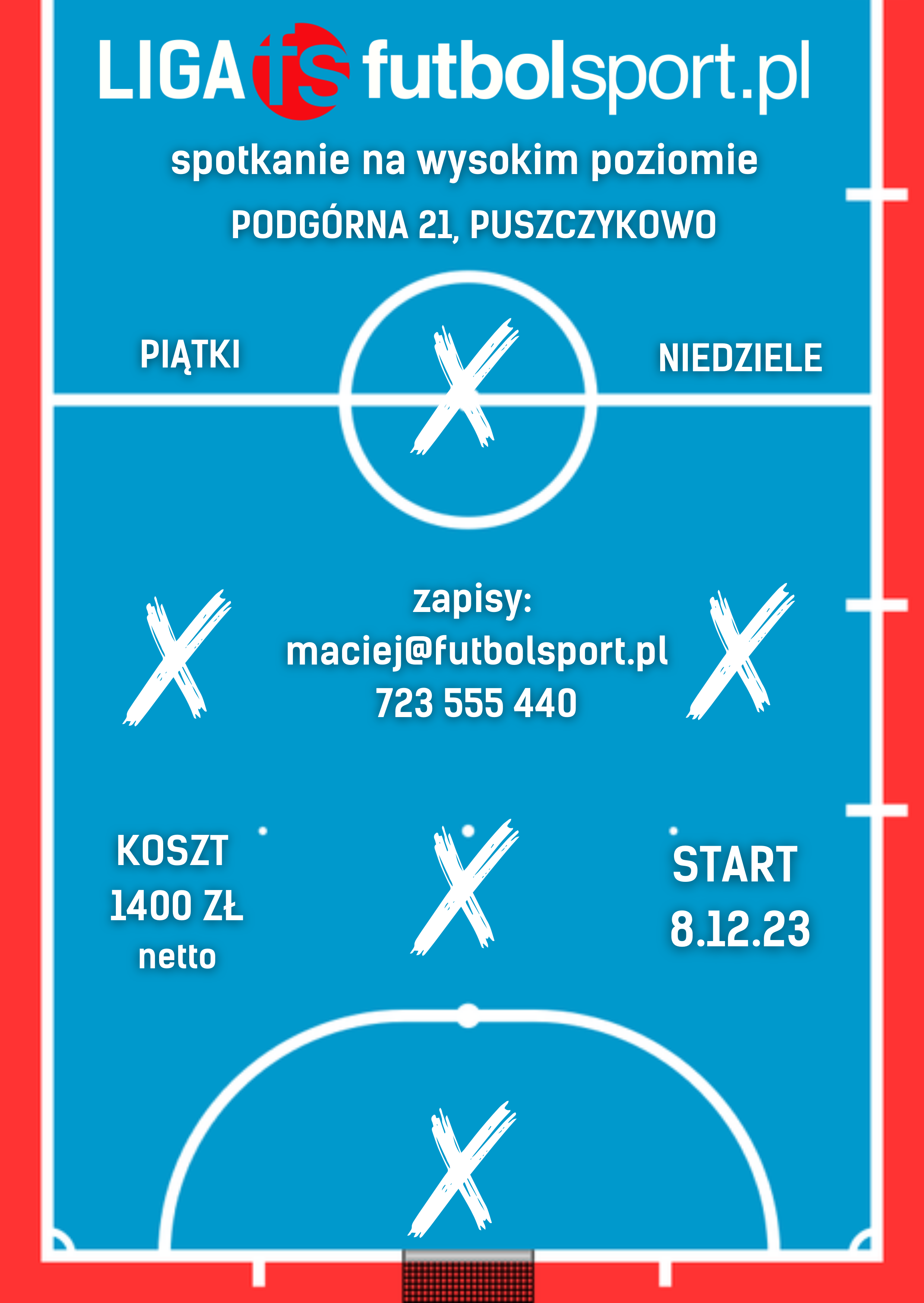 8 grudnia start ligi halowej futbolsport.pl